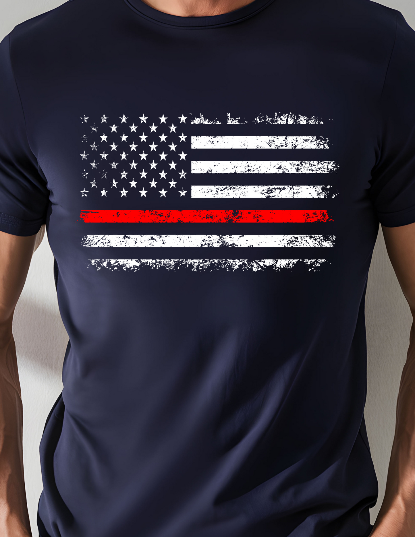 Thin RED Line Flag - Firefighters