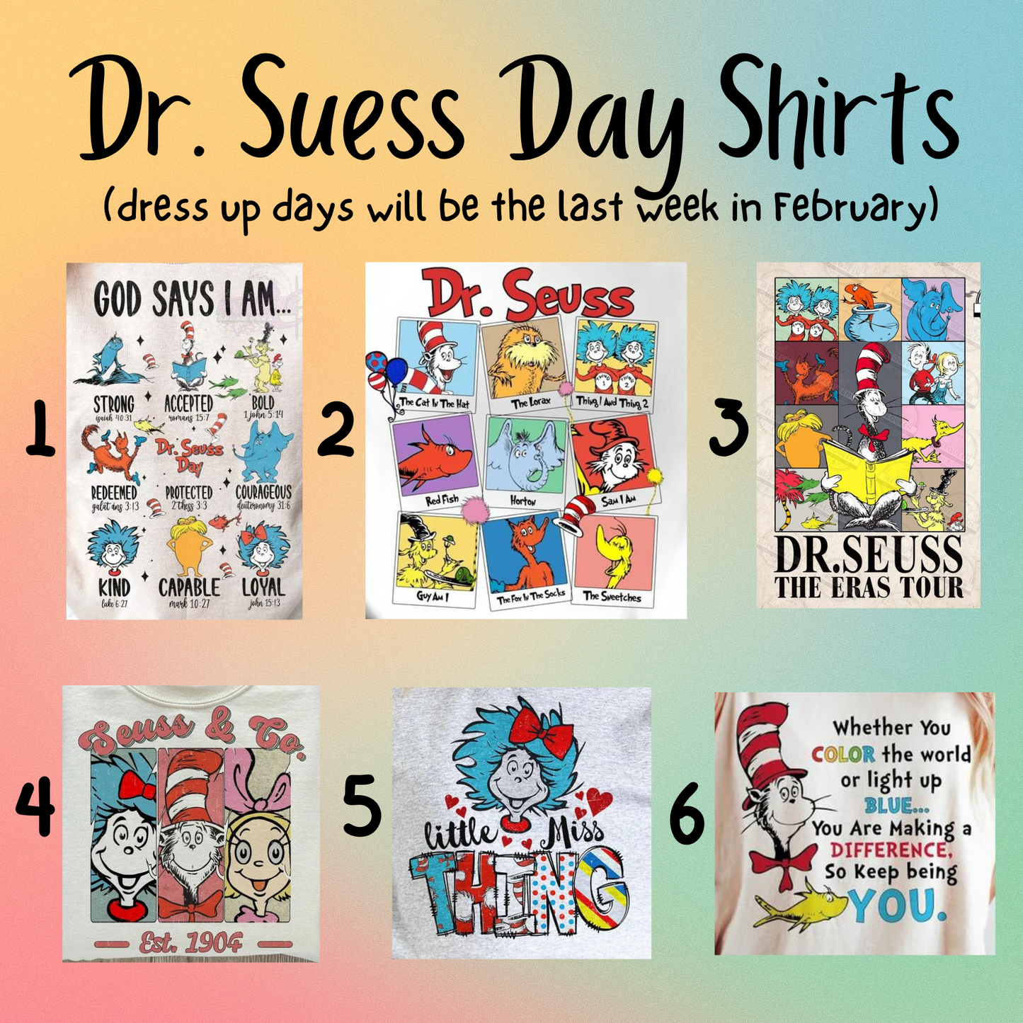 Dr. Suess Shirt - Youth