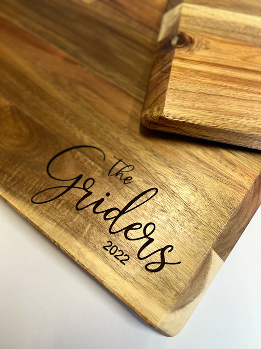 Personalized Cutting Boards