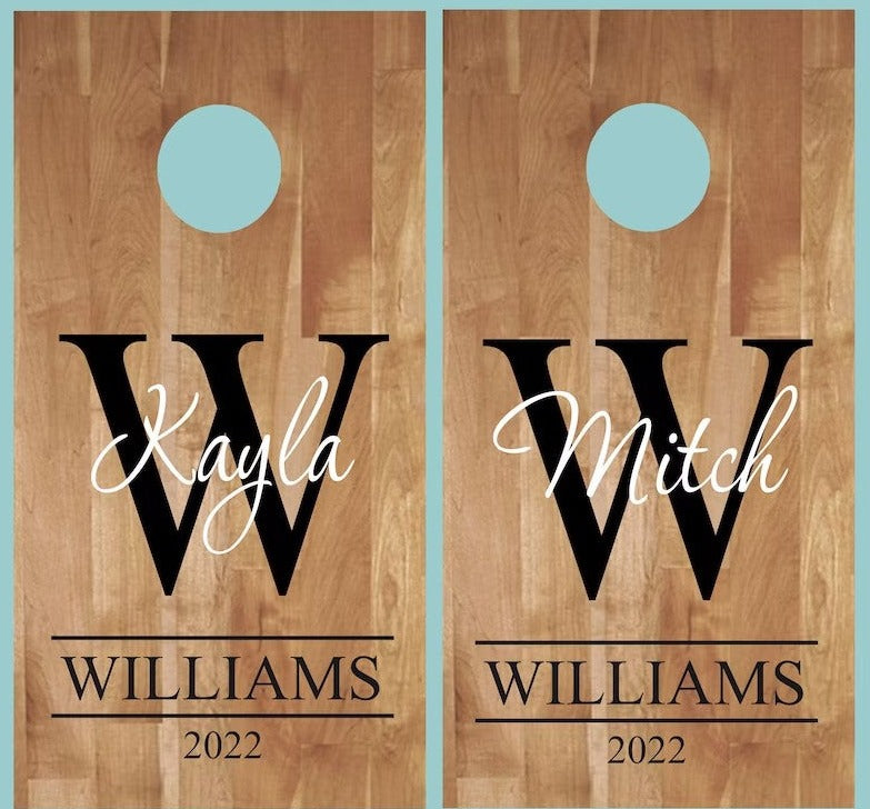 Personalized CornHole/Washer Boards