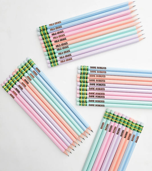 Personalized Pastel Pencils