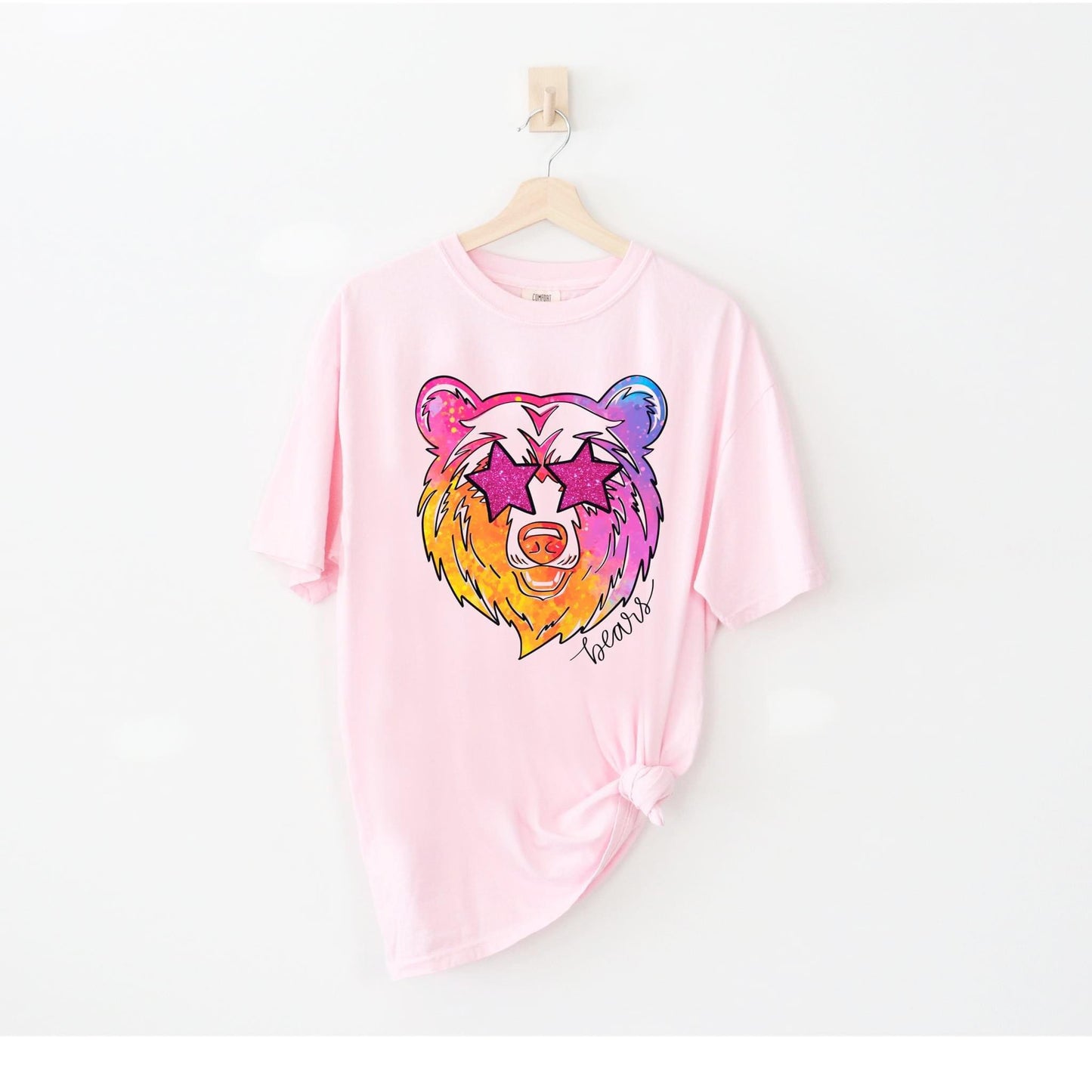 Youth Color Burst Mascot Tshirt