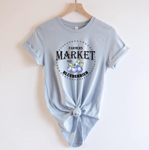 Farmers Market Blueberry Festival Shirt