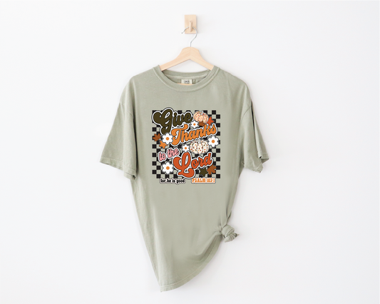 Give Thanks retro shirt