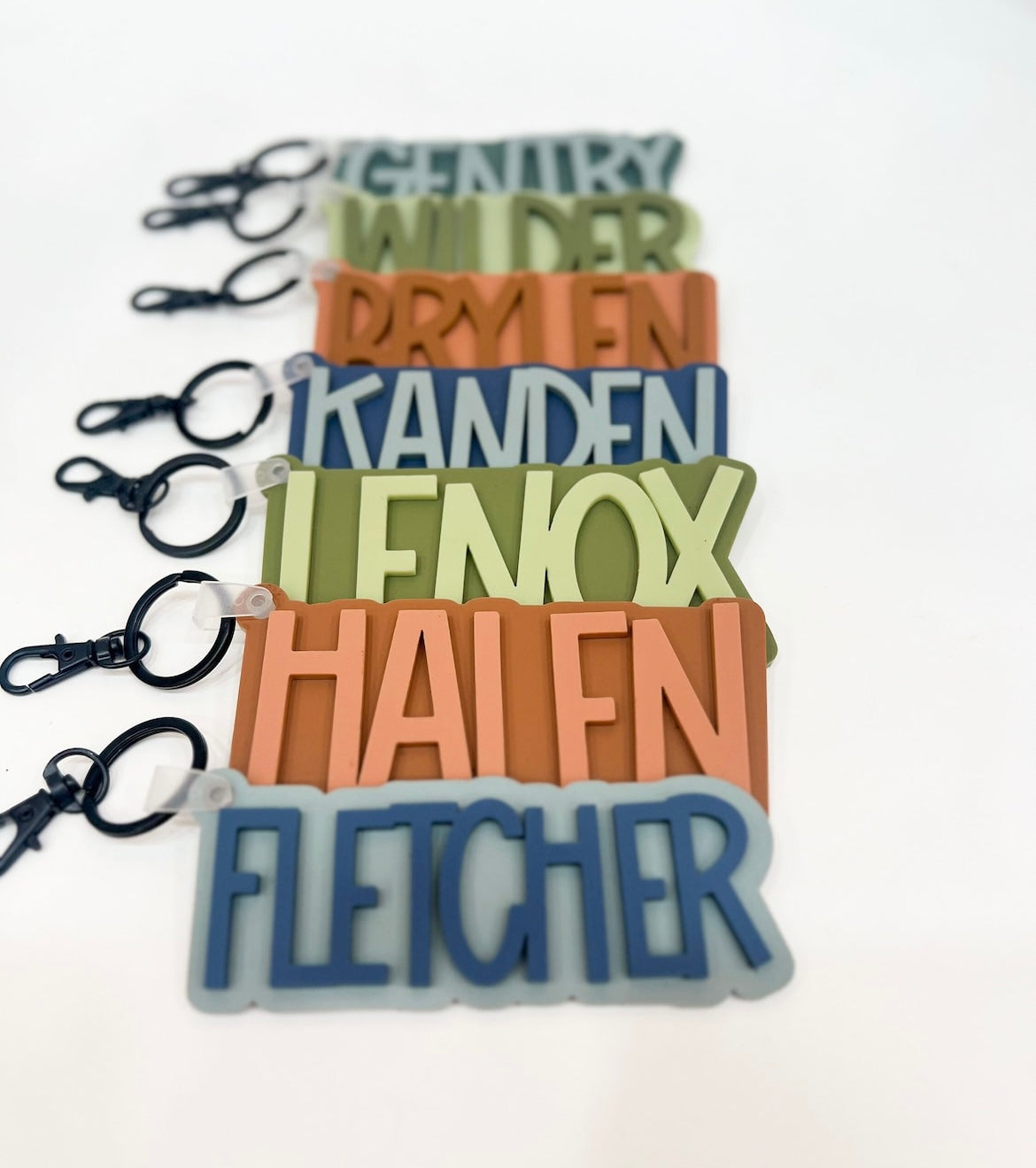 Boy Backpack Tags | Custom Youth Keychains