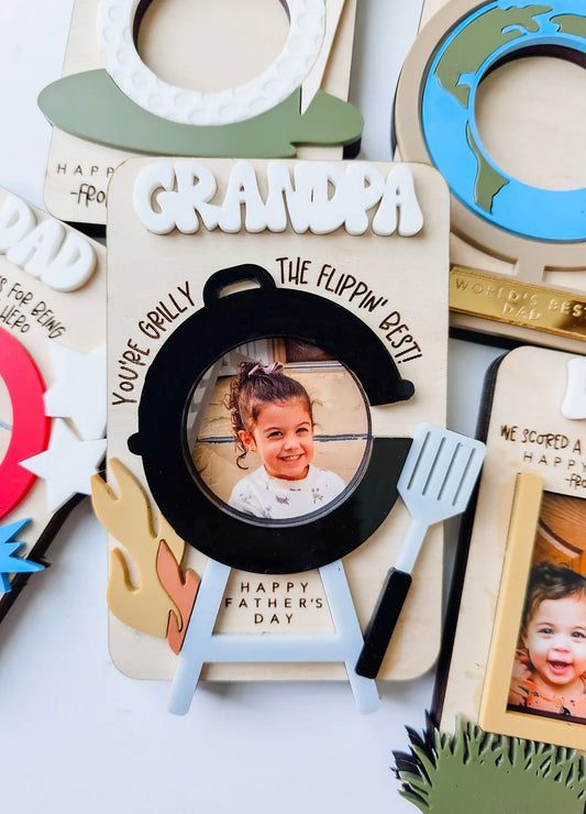 Father’s Day Cook Out Photo Frame