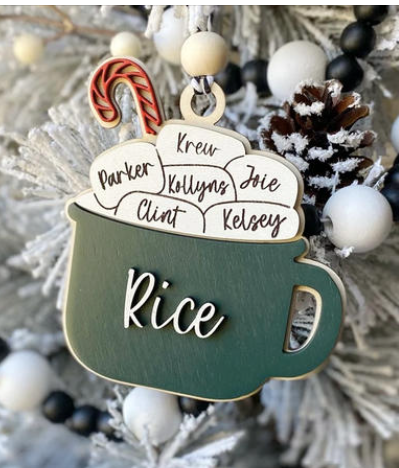 Custom Coco Mug with Family Name