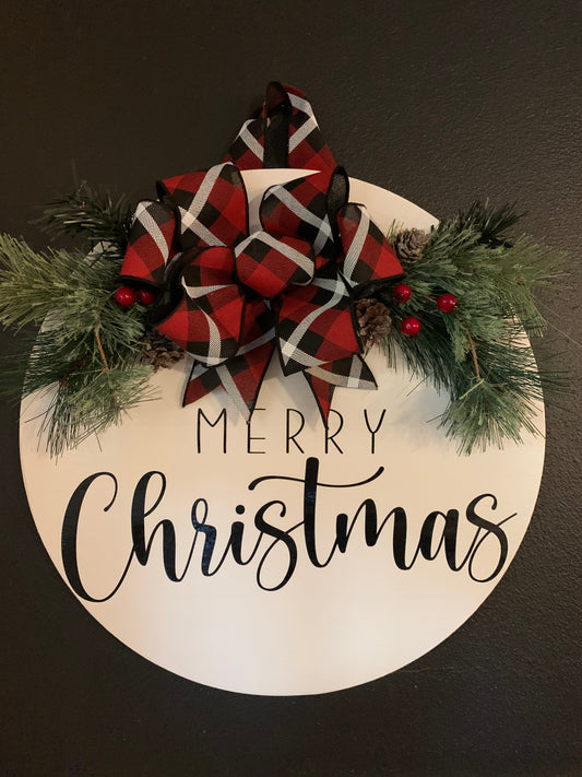 Merry Christmas - Door Hanger