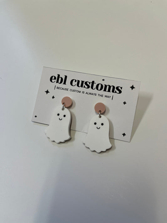 Ghost earrings